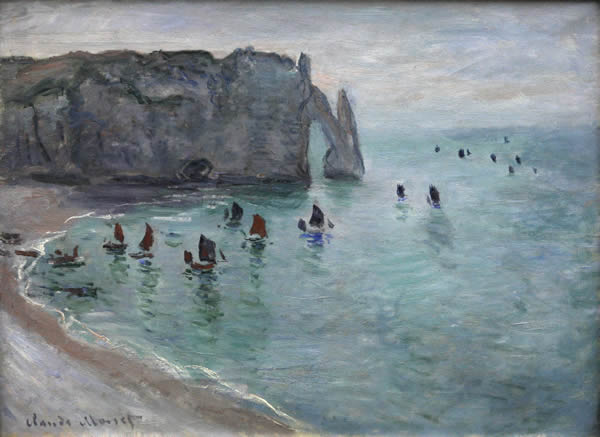 Étretat - C. Monet